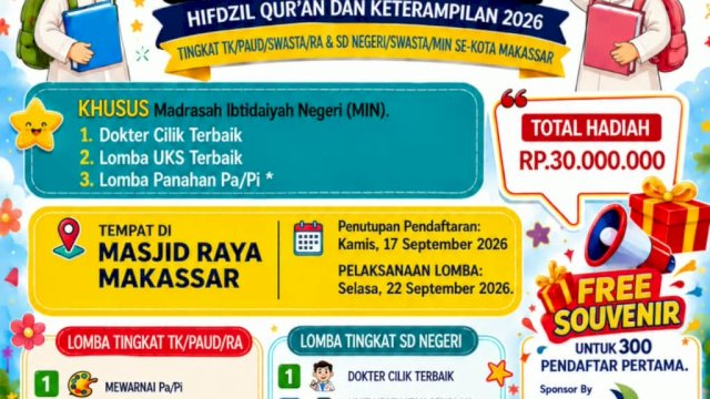 Santri Expo MULIA Makassar Satukan Hafalan Al-Qur&rsquo;an, UKS hingga Kepedulian Lingkungan