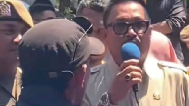 Temui Massa Aksi, Patudangi: Semua Fraksi Sudah Meminta Segera Lunasi Lahan Stadion Sudiang