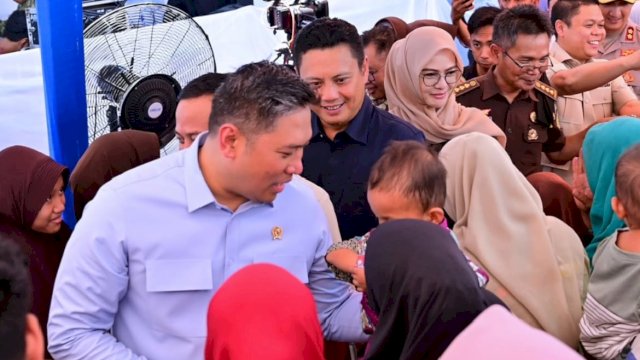 Andi Iwan Dampingi Kepala BGN Resmikan 480 SPPG 3T di Takalar