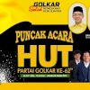 Grup Band Wali dan Juan Reza Tabola Bale Bakal Hibur Pesta Rakyat HUT Golkar Sulsel