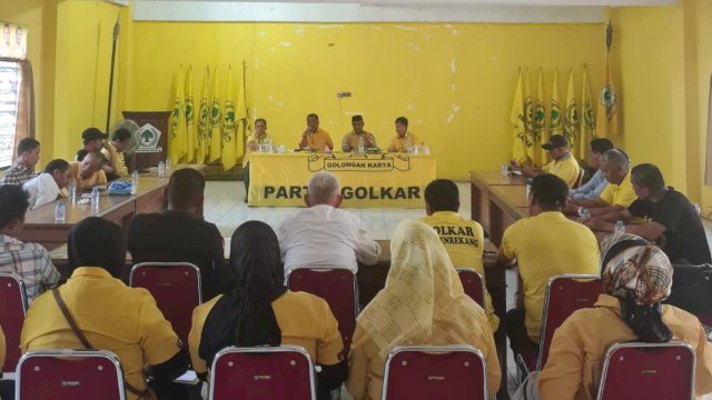 Usman Marham Turun Kawal Musda Golkar Pinrang dan Enrekang, Pastikan Konsolidasi Sesuai Juklak