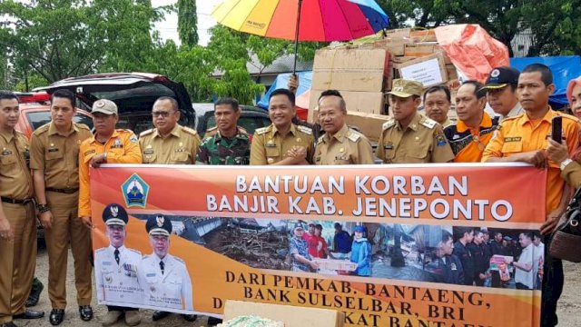 Bupati Bantaeng Ajak Galang Bantuan Untuk Korban Banjir Jeneponto