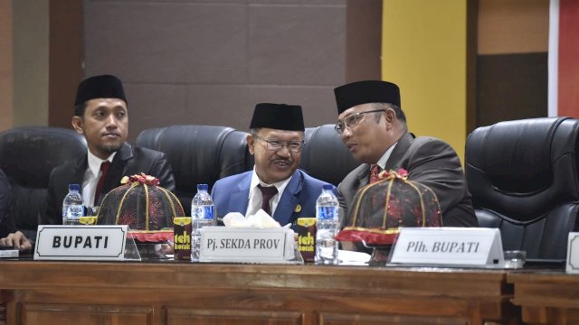 Penjabat Sekda Pemprov Sulsel Hadiri Serah Terima Jabatan Bupati Jeneponto