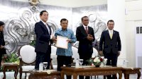 Nurdin Abdullah Dampingi Gubernur Ehime Menghadap Wapres JK