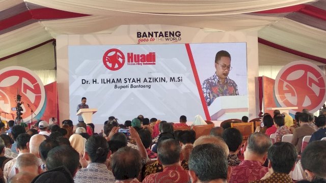 Smelter Diresmikan, Bupati Bantaeng: Semuanya Akan Bermuara pada Kesejahteraan Masyarakat