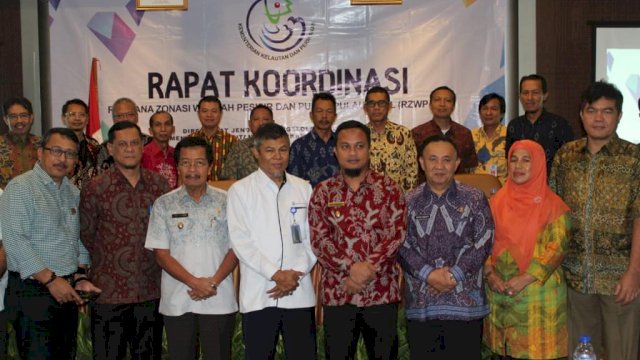 Wagub Sulsel Hadiri Rakor RZWP3-K di Bogor