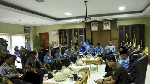 Pemda Jeneponto Siaga Menghadapi Pemilu seretak dan Cuaca Ekstrim