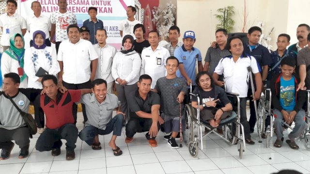 Usai Dilantik Kepala BRSPDF Wirajaya, Langsung Buka Reuni Akbar Kaum Disabilitas
