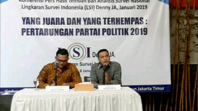 Survei LSI, PDIP Teratas, PSI Paling Buncit