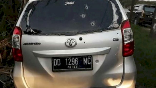 Timsus Polda Hentikan Laju Mobil Pelaku Pencuri Battry Tower
