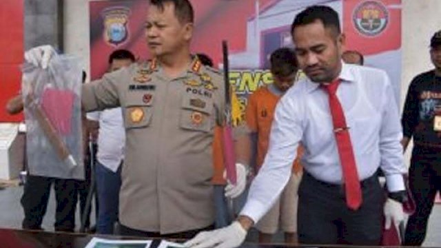 Jatanras Polrestabes Makassar Ringkus Pelaku Penikaman Anggota Brimob Polda Sulsel