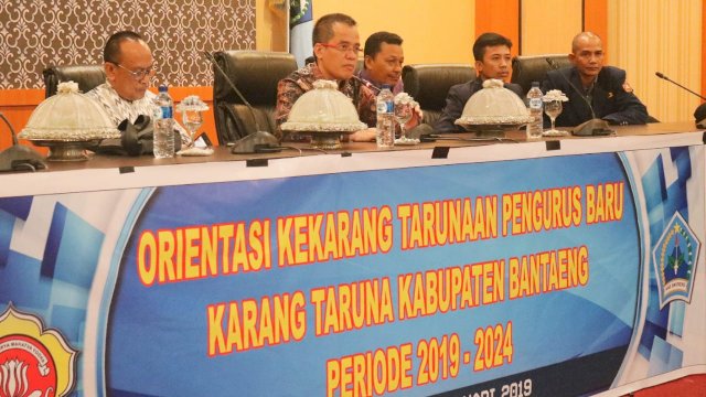 Sekda Bantaeng Sebut Karang Taruna Mitra Strategia Pemerintah