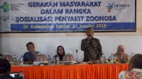 Jalaluddin Akbar Sosialisaai Bahaya Virus Hewan Liar di Takalar