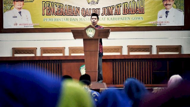 Pengertian Mauziah dalam Al-quran jadi Topik Ceramah Jumat Ibadah Pemkab Gowa