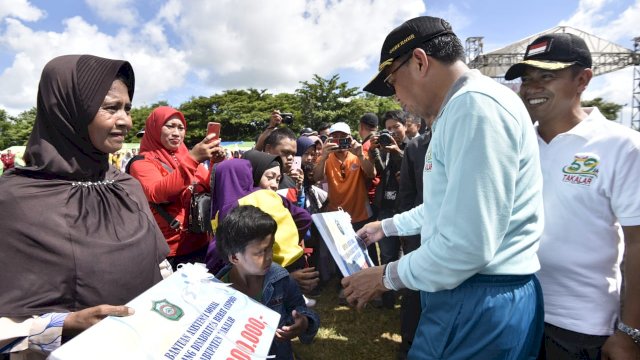 HUT Takalar,  Nurdin Abdullah: Kita Support  Program Satu Sapi Satu KK