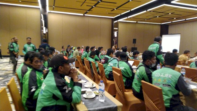 Komunitas Driver Ojol Makassar Tolak Rancangan Permenhub