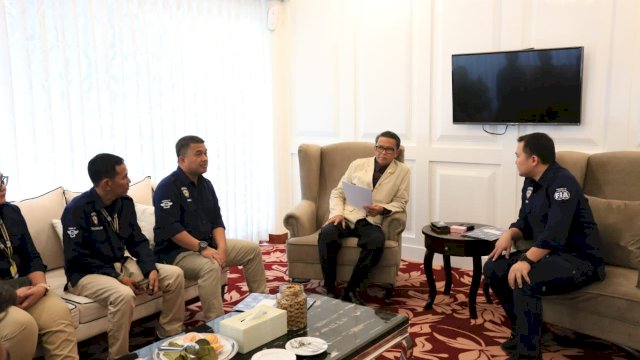 IMI Sulsel dan Pembalap Muda Berprestasi Silaturahmi dengan Gubernur