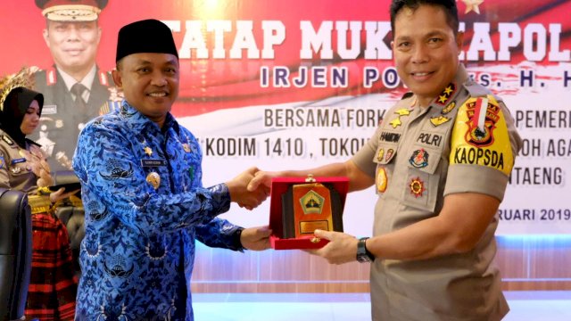 Kunjungan Kerja Ke Bantaeng, Kapolda Sulsel Sempat Kenang Masa Lalu