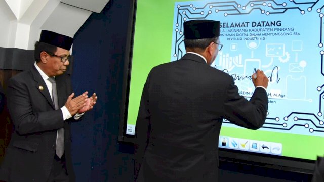 Pinrang Menuju Pemerintahan Berbasis Elektronik