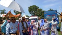 Unik, Lagu Kokoronotomo Sambut Nurdin di Barru