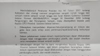 Pemprov Keluarkan Surat Edaran Tidak Gunakan Kemasan Plastik