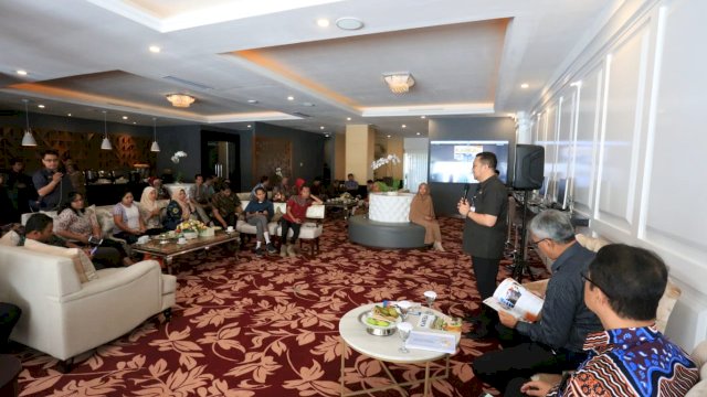 Humas-Wartawan Kepatihan DIY Belajar Kehumasan di Pemrov Sulsel