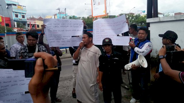 Relawan Taggar 2019 Ganti Presiden Gruduk Kantor Bawaslu, Ini Tuntutannya