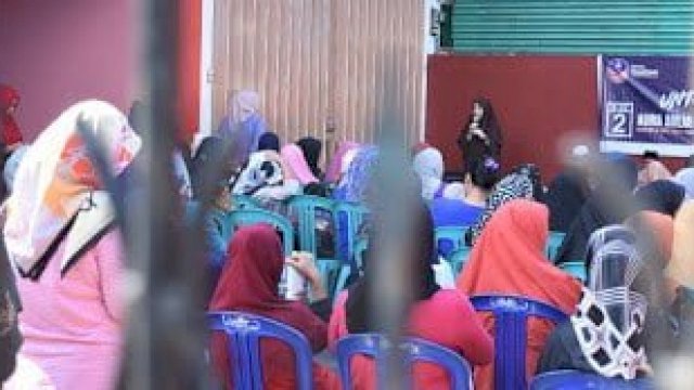Jadi Caleg NasDem lakukan,  Putri Danny Pomanto Minta Restu Warga Rappocini