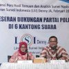 Survei LSI,  NasDem Lolos PT Pemilu, Perindo dan PPP Terancam Gugur