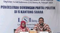Survei LSI,  NasDem Lolos PT Pemilu, Perindo dan PPP Terancam Gugur