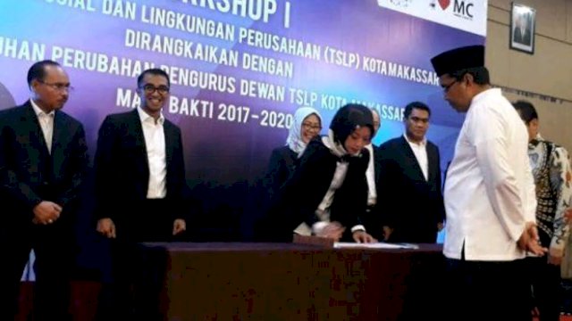 Danny Pomanto Lantik Caleg NasDem Sulsel Sebagai Ketua TSLP Kota Makassar