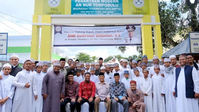 Wagub Resmikan Ponpes An-Nur di Maros