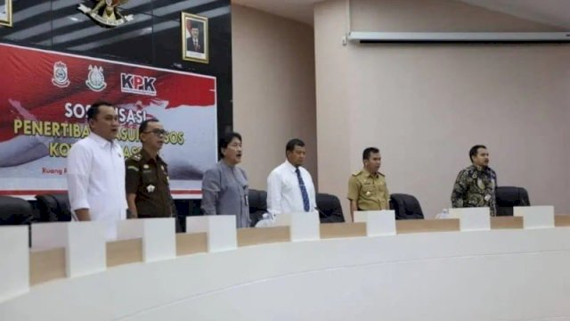 Bersama KPK Pemkot Makaddar Gelar Sosialisasi Penertiban Aset