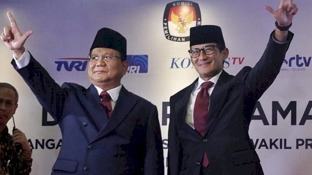 Prabowo Sandi Tiba Di Gedung MPR/DPR