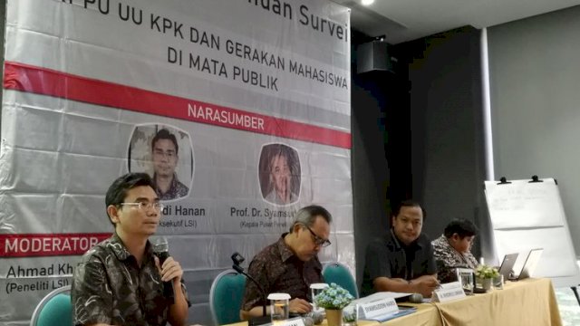 60,7 Presen Responden LSI  Mendukung Aksi Unjuk Rasa Mahasiswa