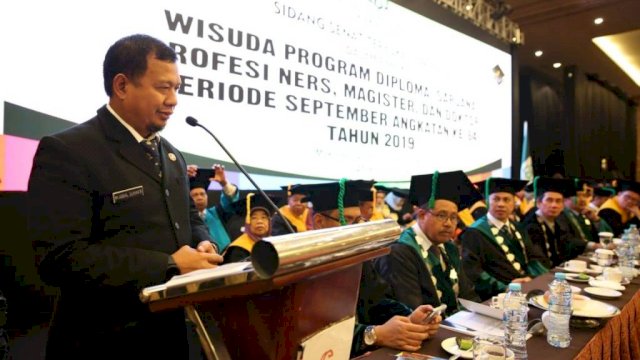 Hadiri Wisuda Mahasiswa UINAM, Ini Harapan Iqbal Suhaeb