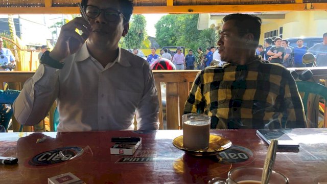 Daftar Cabup di Golkar Bulukumba, Risman Pasigai Ngopi bersama Tomi