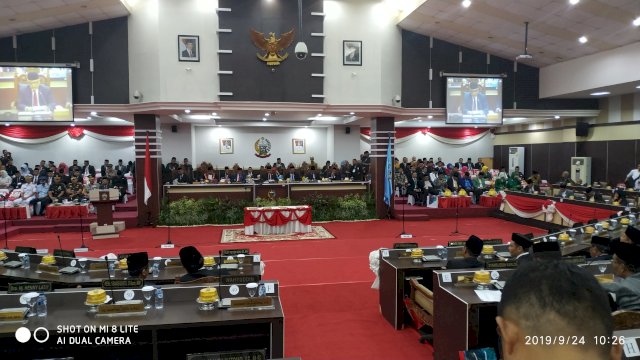 Paripurna Susunan Fraksi Hujan Jnte