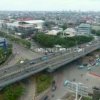Box Grider Dipasang , Jalur Fly Over Berlakukan Buka Tutup