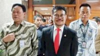 Usai Dilantik SYL Sapa Pegawai Kementan