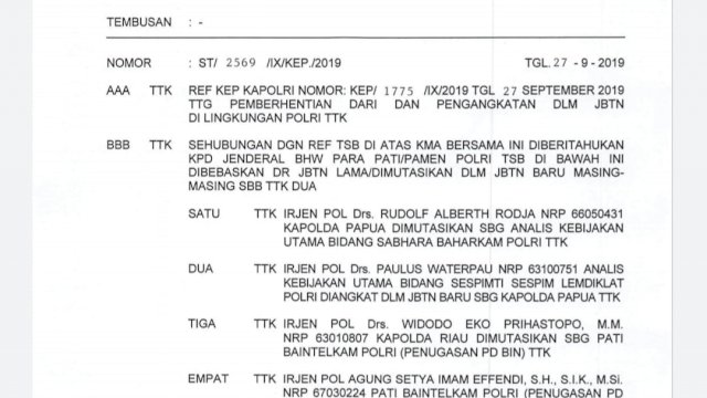 Dua Mahasiswa di Kendari Tewas, Kapolri Copot Kapolda Sultra
