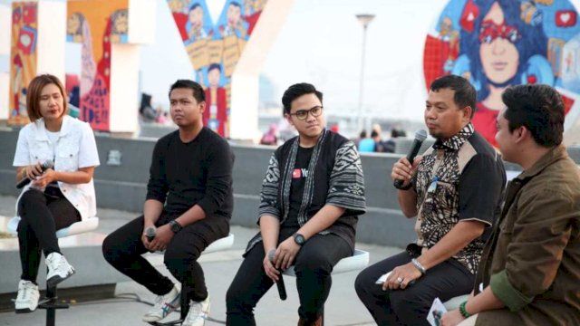 Karya Enam Seniman Mural Hadir Di Losari