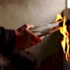 Usaha Fotokopi di Makassar Dilempar Bom Molotov