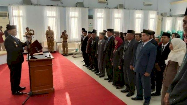 Bupati Enrekang Lantik 62 Pejabat Eselon