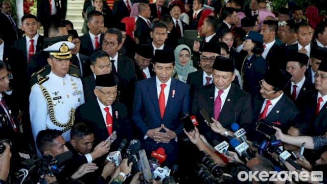 Jokowi Lantik 38 Kabinetnya, Ini dia Orangnya