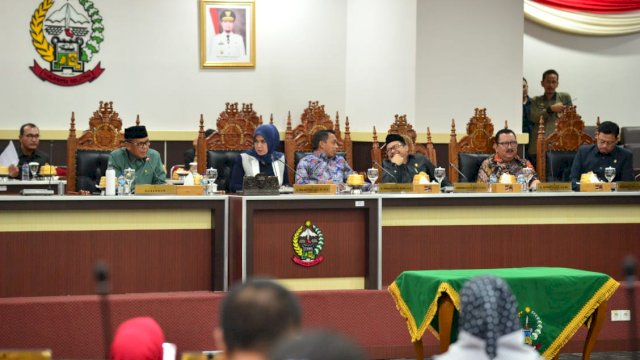 DPRD Sulsel Tetapkan Perda Pembentukan Susunan Perangkat Daerah