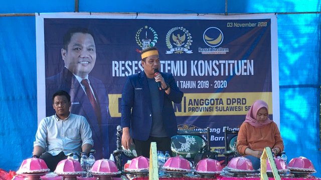 Reses di Pangkep dan Barru, Ini Yang Disampaikan  Muhammad Irwan