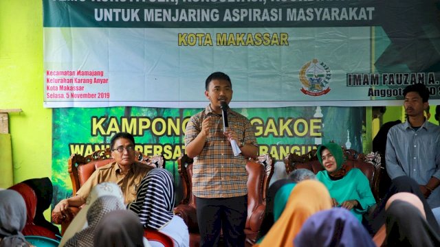 Reses Imam Fauzan,  Emak-emak Curhat Soal Dapur hingga Iuran BPJS