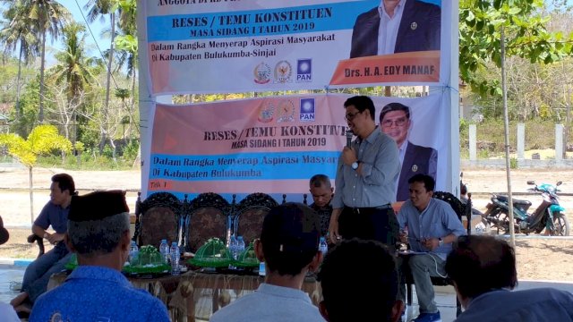 Reses di Bulukumba, Edy Manaf Serap Aspirasi Rakyat
