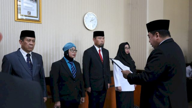 Sekprov Lantik Tiga Pejabat Eselon II, Kadis Pora Diganti